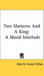 two slatterns and a king a moral interlude_cover