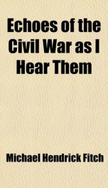 echoes of the civil war as i hear them_cover
