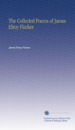 the collected poems of james elroy flecker_cover