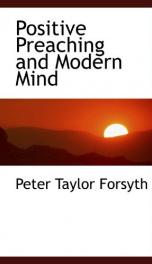 positive preaching and modern mind_cover