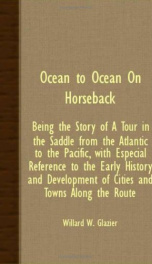 ocean to ocean on horseback being the story of a tour in the saddle from the a_cover