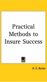 practical methods to insure success_cover