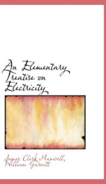 an elementary treatise on electricity_cover
