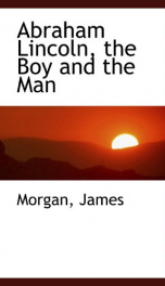 abraham lincoln the boy and the man_cover