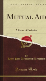 mutual aid a factor of evolution_cover