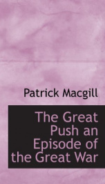 the great push an episode of the great war_cover