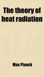 the theory of heat radiation_cover