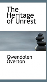 the heritage of unrest_cover