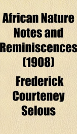 african nature notes and reminiscences_cover