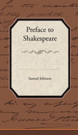 Preface to Shakespeare_cover