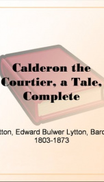 Calderon the Courtier, a Tale_cover