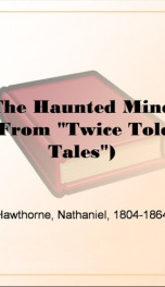 The Haunted Mind (From &quot;Twice Told Tales&quot;)_cover