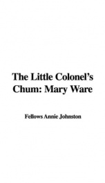 The Little Colonel's Chum: Mary Ware_cover