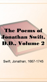 The Poems of Jonathan Swift, D.D., Volume 2_cover