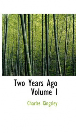 Two Years Ago, Volume I_cover