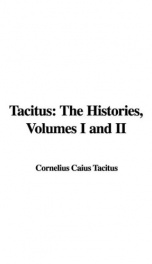 Tacitus: The Histories, Volumes I and II_cover