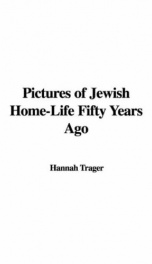 Pictures of Jewish Home-Life Fifty Years Ago_cover