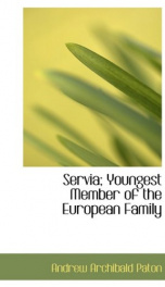 Servia, Youngest Member of the European Family_cover
