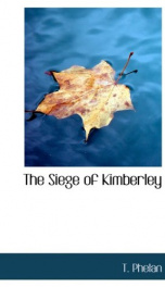 The Siege of Kimberley_cover