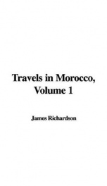 Travels in Morocco, Volume 1._cover