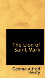 The Lion of Saint Mark_cover