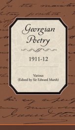 Georgian Poetry 1911-12_cover