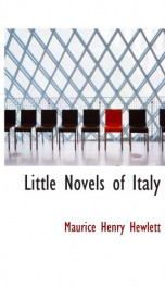 Little Novels of Italy_cover