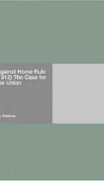 Against Home Rule (1912)_cover