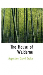 The House of Walderne_cover