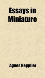 essays in miniature_cover