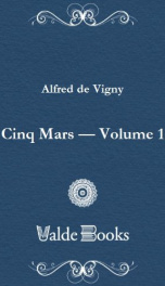 cinq mars volume 1_cover