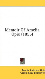 memoir of amelia opie_cover