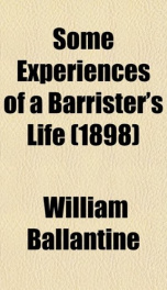 some experiences of a barristers life_cover
