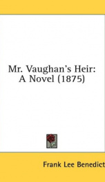 mr vaughans heir a novel_cover
