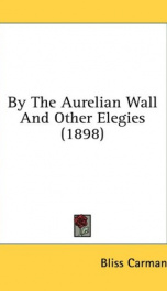 by the aurelian wall and other elegies_cover