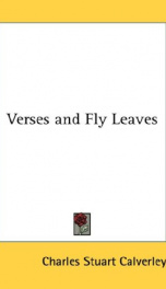 verses and fly leaves_cover