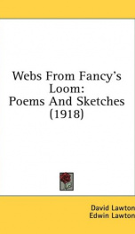 webs from fancys loom poems and sketches_cover