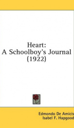 heart a schoolboys journal_cover