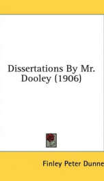 dissertations by mr dooley_cover