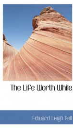 the life worth while_cover