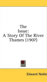 the issue a story of the river thames_cover