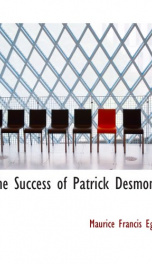 the success of patrick desmond_cover