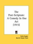 the post scriptum a comedy in one act_cover