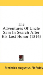 the adventures of uncle sam in search after his lost honor_cover