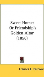 sweet home or friendships golden altar_cover