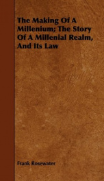 the making of a millenium the story of a millenial realm and its law_cover