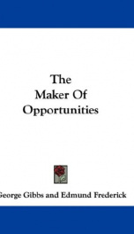 the maker of opportunities_cover