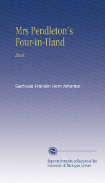 mrs pendletons four in hand_cover