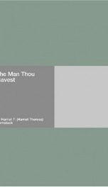 the man thou gavest_cover