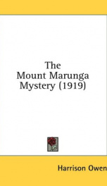 the mount marunga mystery_cover